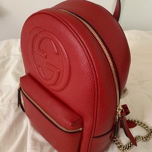 Gucci Leather Backpack